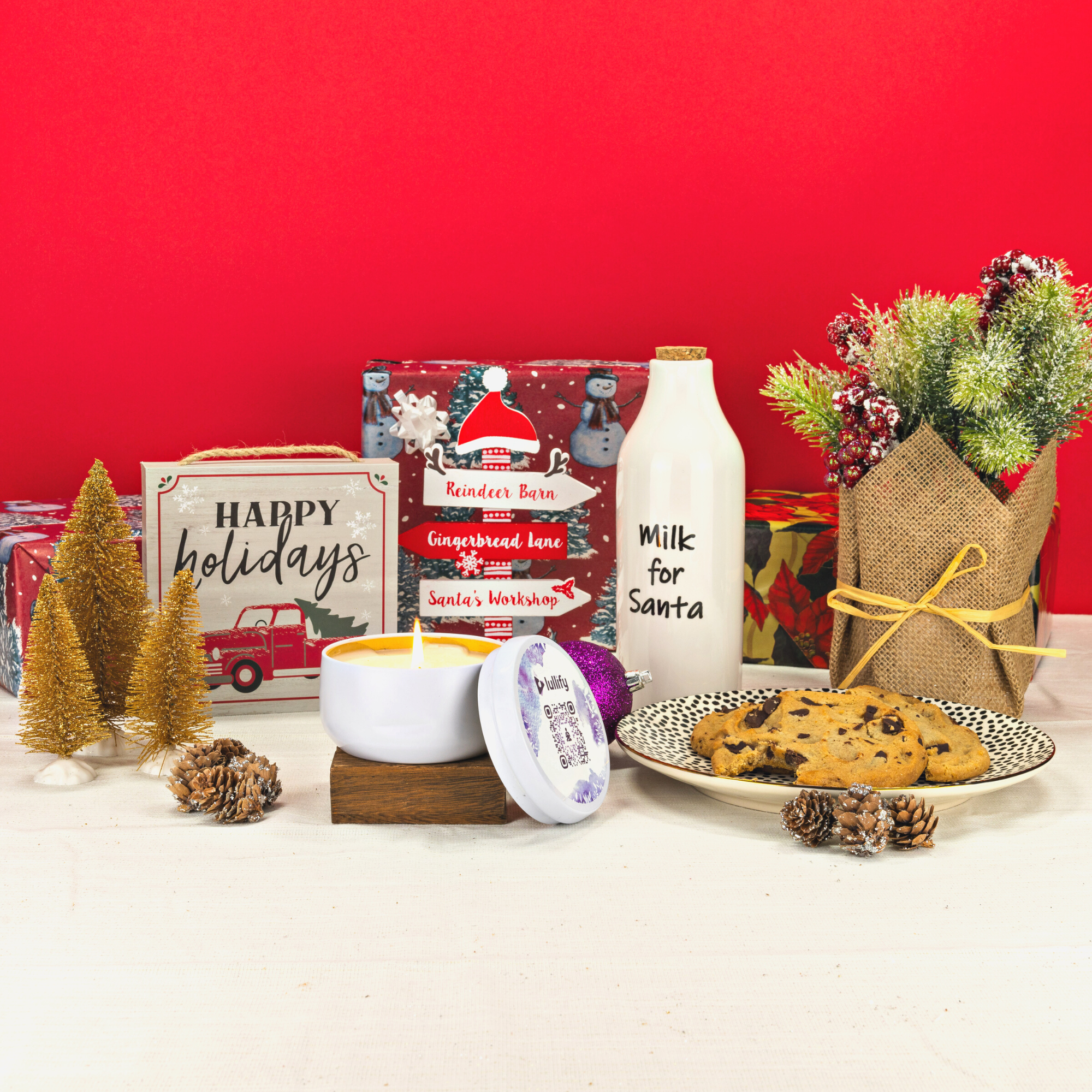 Lullify Natural Soy & Beeswax Candles | Lavender Fields