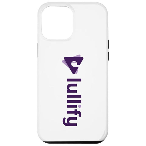 iPhone Case - Lullify Logo, White