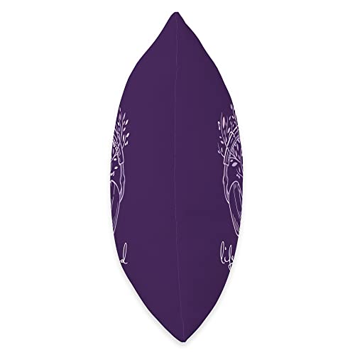Throw Pillow - Life With Sound, Purple