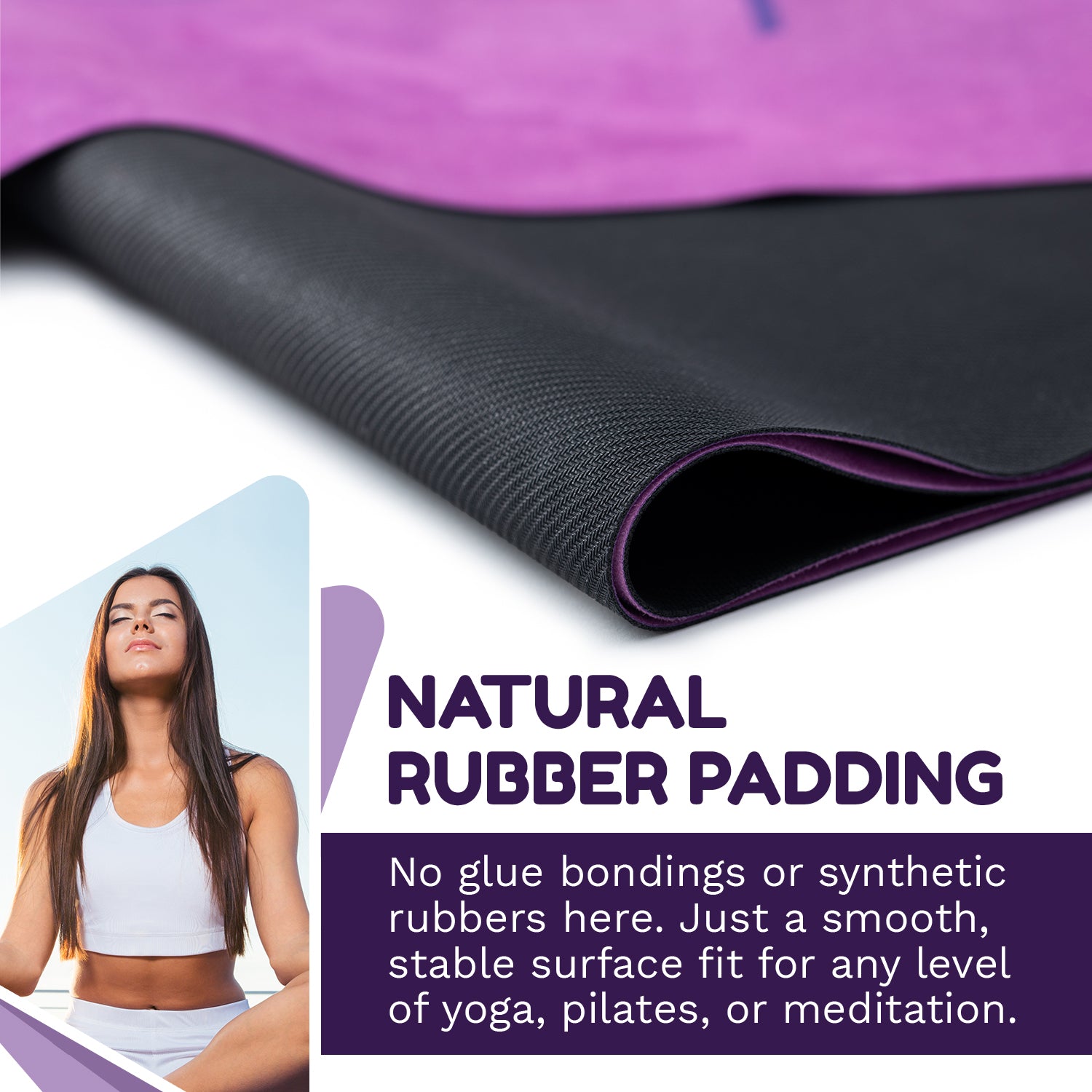 Lullify Travel Yoga Mat With Carrying Bag