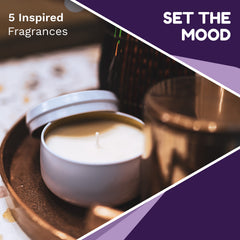 Lullify Natural Soy & Beeswax Candles | Lavender Fields