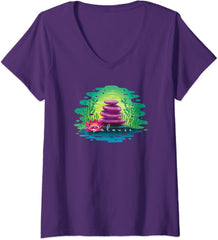 V-Neck T-Shirt - Balance