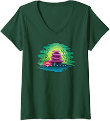 V-Neck T-Shirt - Balance
