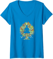 V-Neck T-Shirt - Breathe
