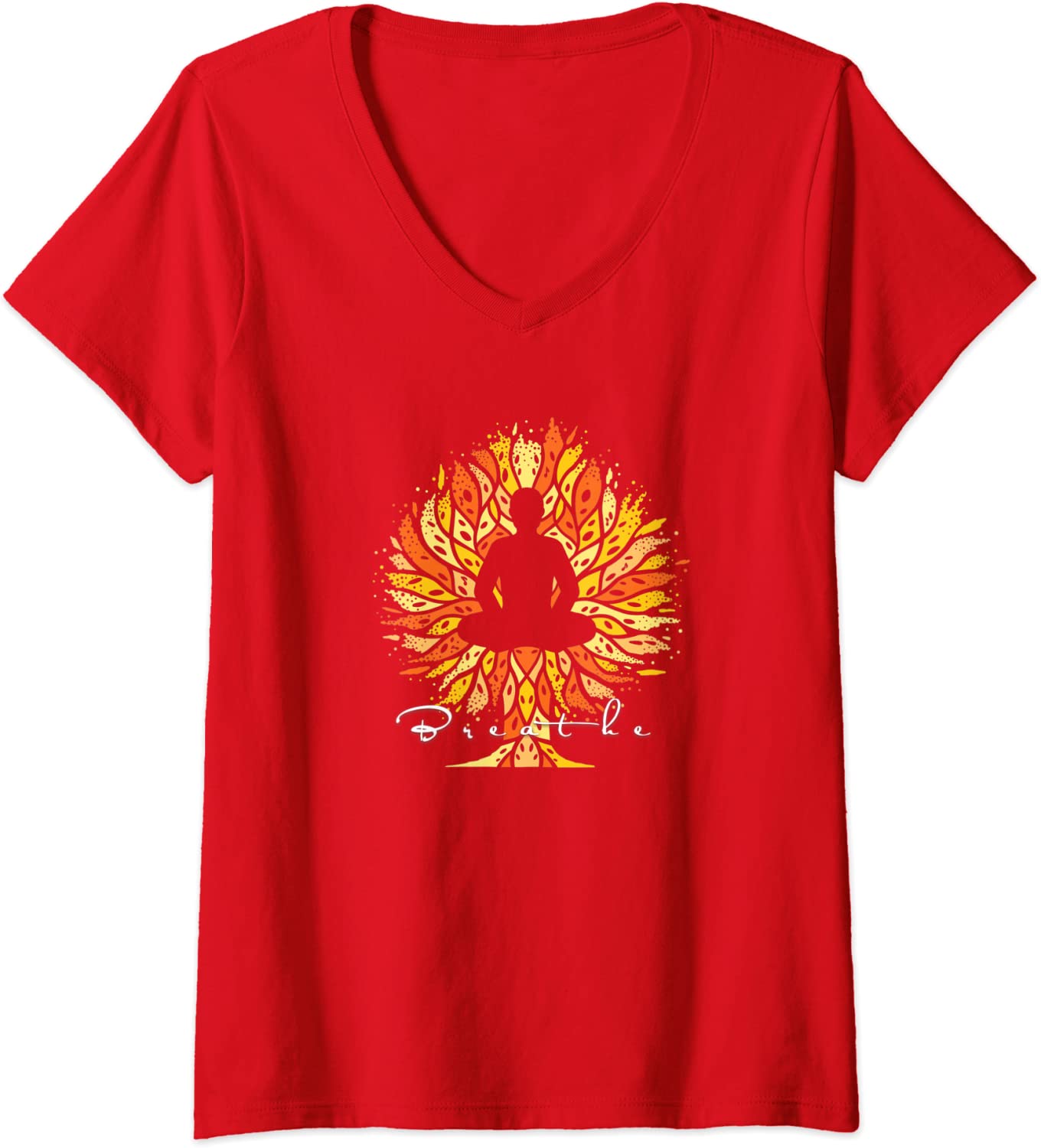 V-Neck T-Shirt - Breathe