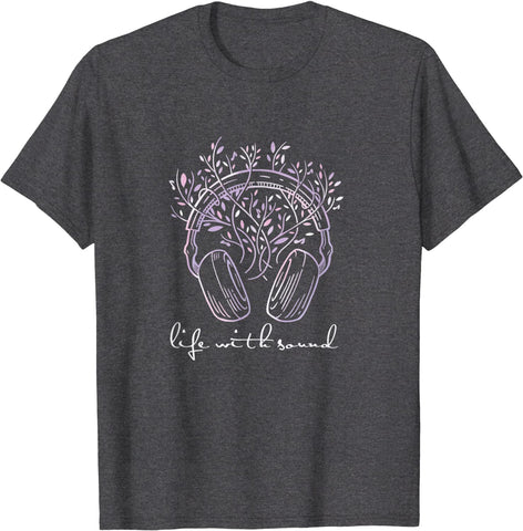 Men's T-Shirt - Life With Sound, Light