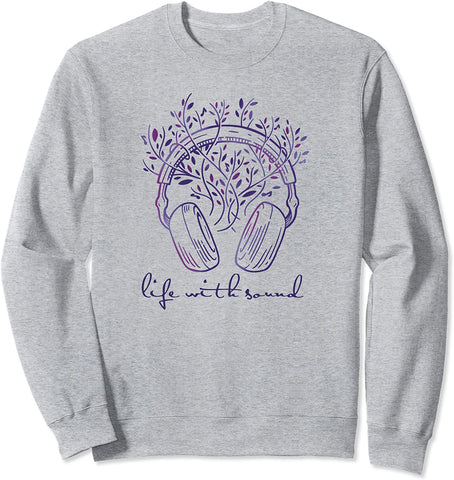 Sweatshirt - Life With Sound, Dark