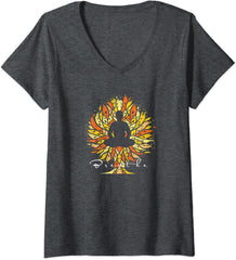V-Neck T-Shirt - Breathe