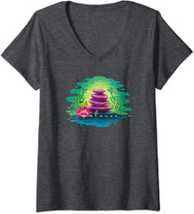 V-Neck T-Shirt - Balance