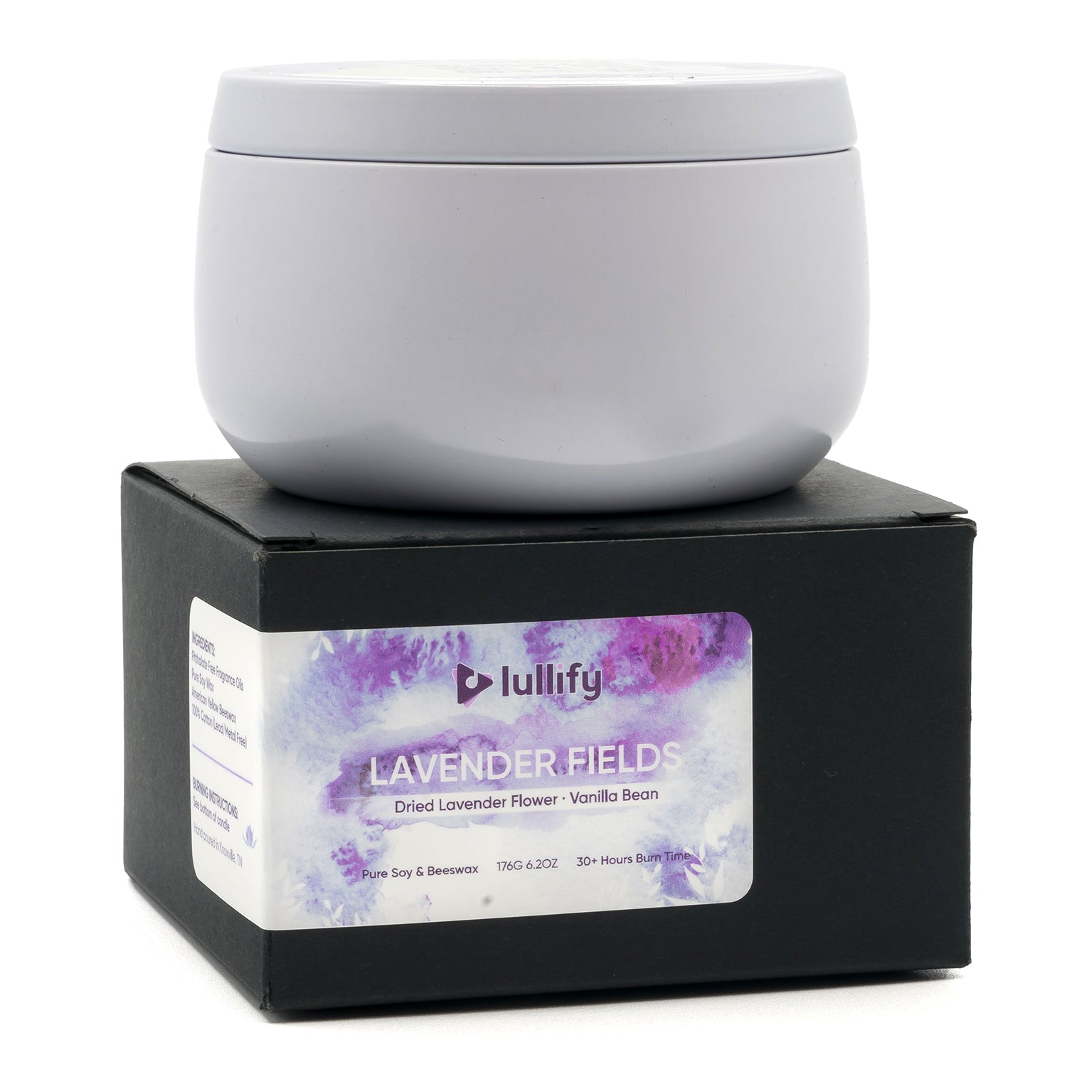 Lullify Natural Soy & Beeswax Candles | Calming Bundle | Scented for Healing & Wellness