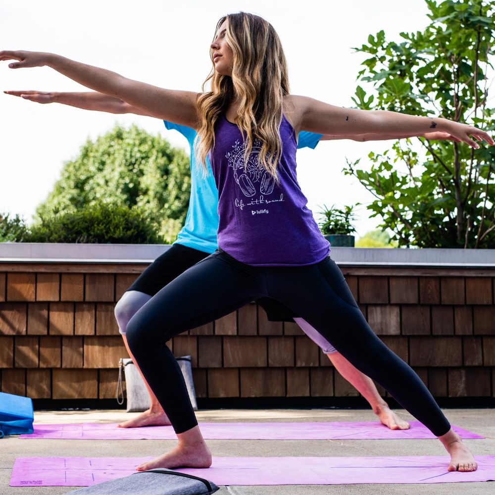Lullify Travel Yoga Mat With Carrying Bag