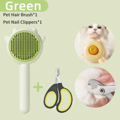 Pet Grooming Kit With Massage Comb