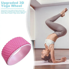 3D Massage Yoga Wheel