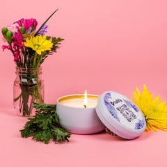 Lullify Natural Soy & Beeswax Candles | Lavender Fields
