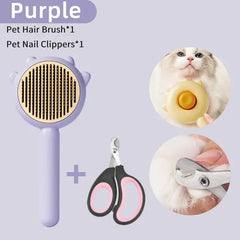 Pet Grooming Kit With Massage Comb