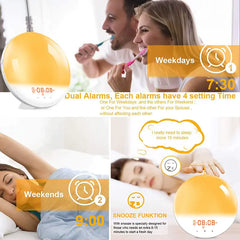 Smart Digital Sunrise Alarm Clock