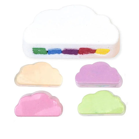 Exfoliating Cloud Bubble Bath Bombs For Babies