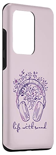 Samsung Galaxy Case - Life With Sound, Pink
