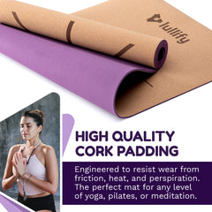 Lullify Cork Yoga Mat