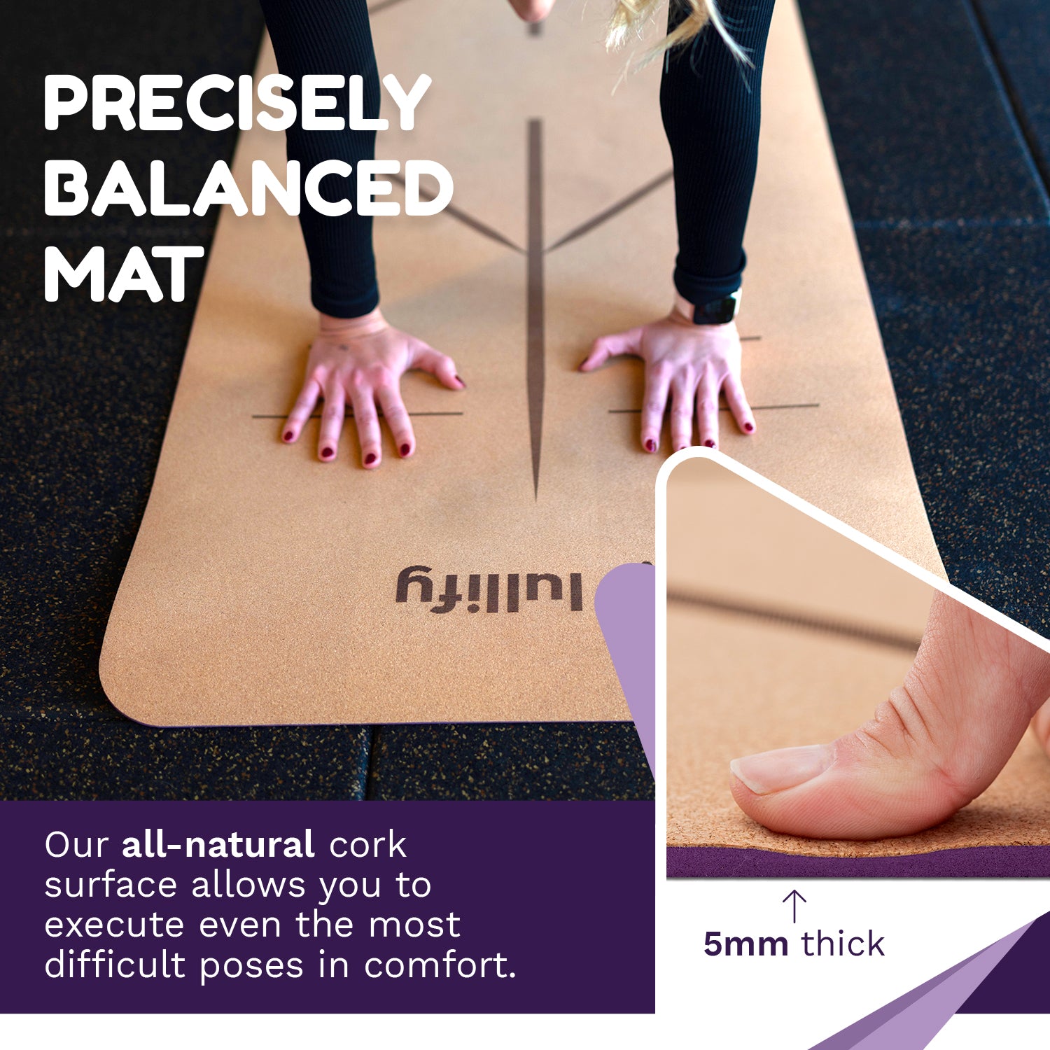 Lullify Cork Yoga Mat – Lifestyle by Lullify