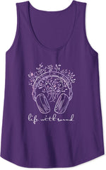 Women's Tank Top - Life With Sound, Light