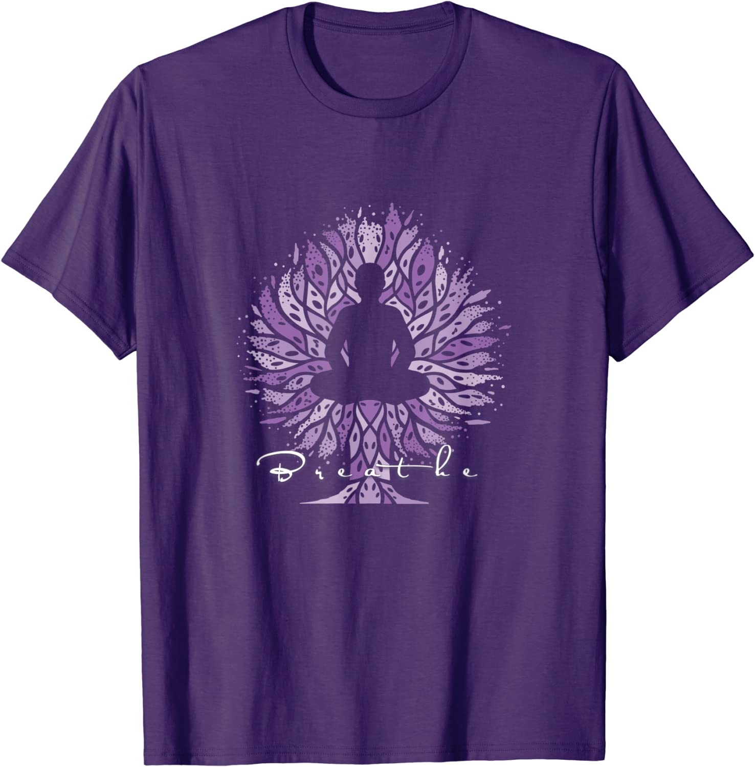 Men's T-Shirt - Breathe, Alternate Purple