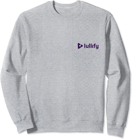 Sweatshirt - Lullify Logo, Dark