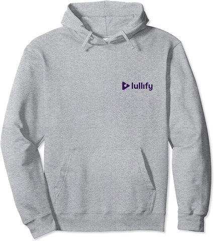 Pullover Hoodie - Lullify Logo, Dark