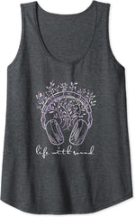 Women's Tank Top - Life With Sound, Light