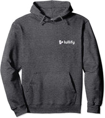 Pullover Hoodie - Lullify Logo, Light