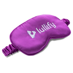 Lullify Travel Kit | Yoga Mat With Carrying Bag & Silk Sleeping Mask | Lightweight and Foldable | Natural Sleep Anywhere