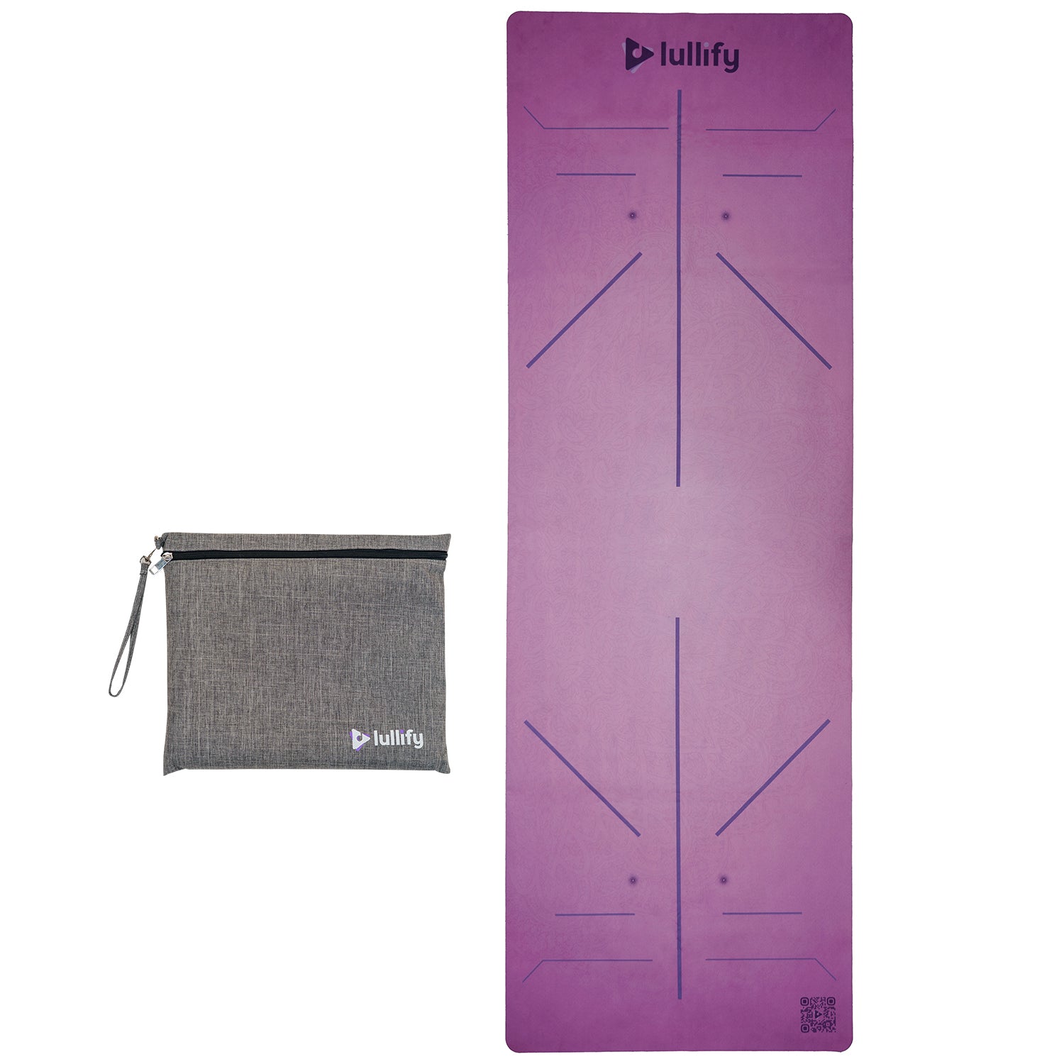 Lullify Travel Yoga Mat With Carrying Bag